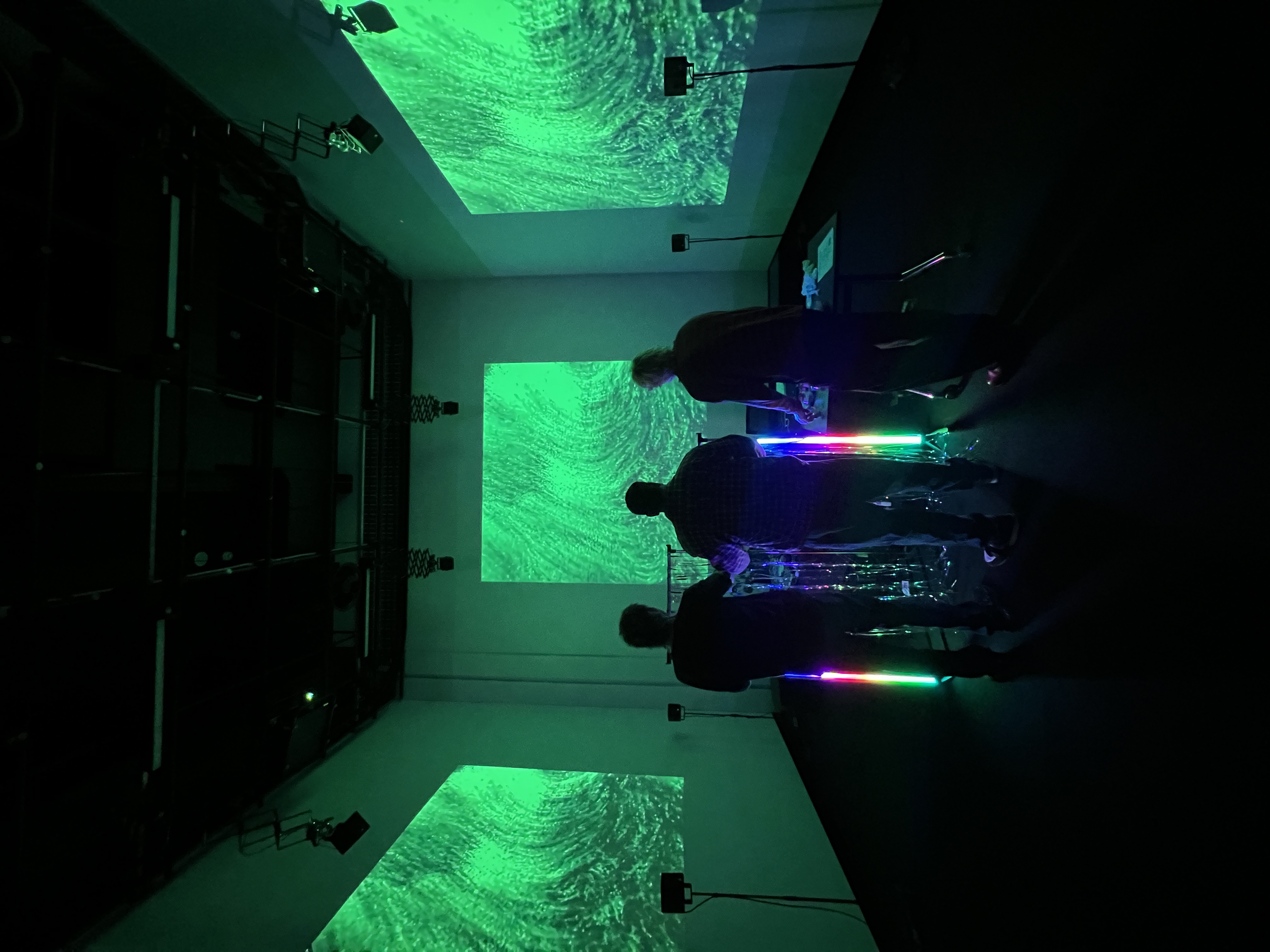The Meta Rose Project interactive rose installation
